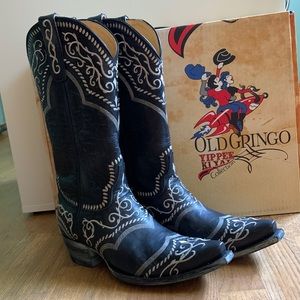 New Old Gringo Sintra 13” Cowboy Boots 8.5 Blue